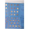 Image 3 : Two vintage Canadian collector quarter albums containing 39 quarters in total