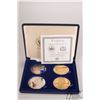Image 1 : The Tower Mint Queen Elizabeth II limited edition 2002 boxed Silver and Gold jubilee collectors coin