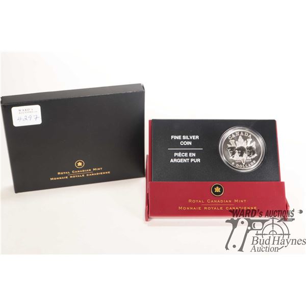 Royal Canadian Mint 2005 60th Anniversary of the end of WWII .9999 fine silver 1 oz. coin