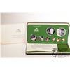 Image 1 : Franklin Mint National Coinage of Guyana 1978 eight coin proof set including $10 coin minted in soli