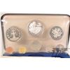 Image 2 : Franklin Mint Barbados 1975 eight coin proof set including $10 coin minted in .925 sterling silver a