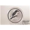 Image 1 : Australian $1 .999 1 oz. fine silver coin in acrylic holder. (31.10 grams of .9999 silver)