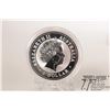 Image 2 : Australian $1 .999 1 oz. fine silver coin in acrylic holder. (31.10 grams of .9999 silver)