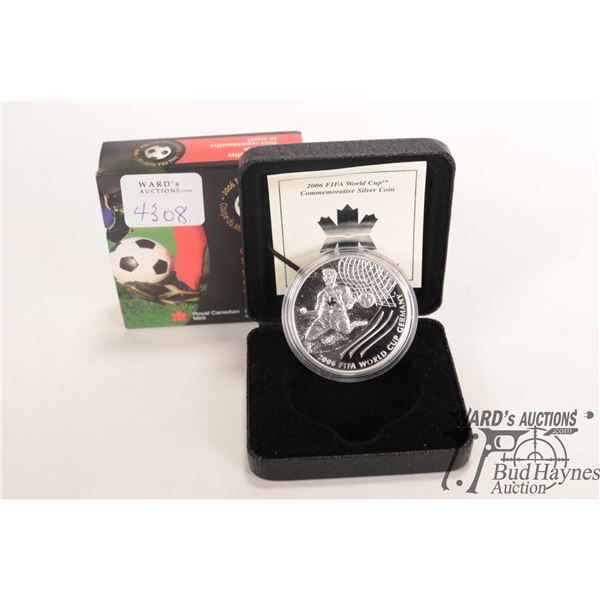 Royal Canadian Mint 2006 FIFA World Cup .9999 fine silver $5 coin