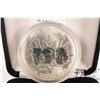Image 2 : Royal Canadian Mint 2005 $5 fine silver coin, minted to commemorate the 60th Anniversary of the End