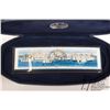 Image 3 : Canada 46 Day of Issue Tall Ships Halifax coin and .10 cent coin in clam shell case