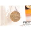 Image 7 : Tray lot of collectible coins and tokens including Pope John Paul II gold plate coin in wooden box, 
