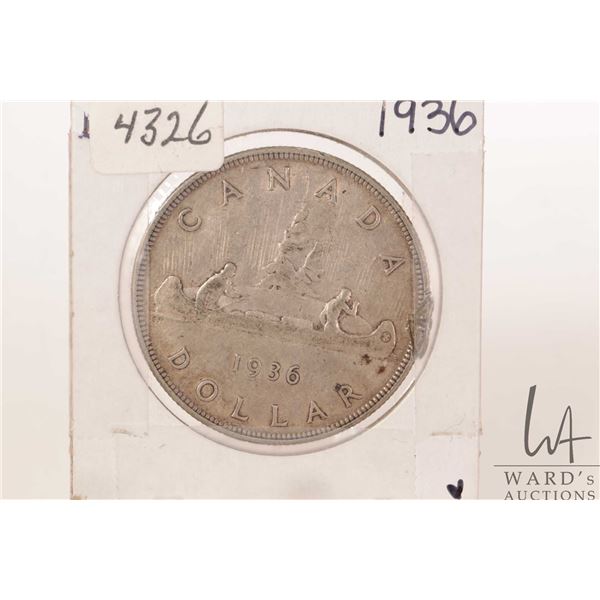 Canadian 936 silver dollar coin