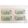 Image 2 : Four Canadian 1973 one dollar bills