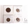 Image 1 : Three French coins five centimes coins including 1897, 1930 and 1936 and a 1978 five Sentimos Philip
