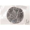 Image 1 : 2013 Canadian five dollar .9999 fine silver maple leaf coin. (31.10 grams of .9999 silver)