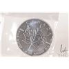 Image 1 : 2013 Canadian five dollar .9999 fine silver maple leaf coin. (31.10 grams of .9999 silver)