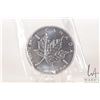 Image 1 : 2013 Canadian five dollar .9999 fine silver maple leaf coin. (31.10 grams of .9999 silver)