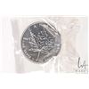 Image 1 : 2012 Canadian five dollar .9999 fine silver maple leaf coin. (31.10 grams of .9999 silver)