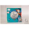 Image 1 : 2015 Royal Canadian Mint $20, .9999 fine silver "DC. Comics Originals-Superman" coin. (7.96 grams of