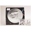 Image 1 : 2016 Royal Canadian Mint $20, .9999 fine silver "Star Trek- Enterprise" coin. (7.96 grams of .9999 s