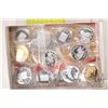 Image 1 : Fifteen RBC Chinese Zodiac Numismatic tokens including 2014 horse, 2017 Rooster X 2, 2018 Dog, 2019 