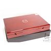 Image 5 : Royal Canadian Mint "Masters Club" collector coin box featuring silver inlaids MC and solid wood vel