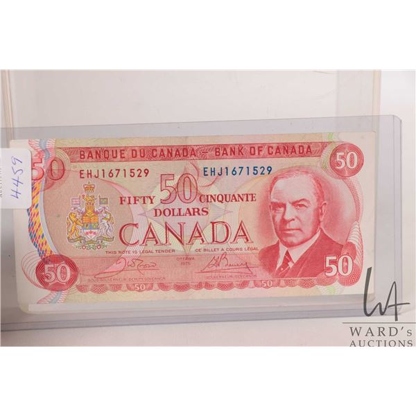 1975 Bank of Canada $50 bill
