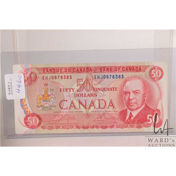 1975 Bank of Canada $50 bill