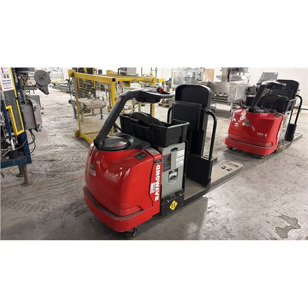 RAYMOND KOVA ELECTRIC MODEL 8510 CENTER RIDER PALLET TRUCK