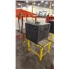 Image 2 : ENFORCER SCR ENERSYS INDUSTRIAL BATTERY CHARGER WITH YELLOW STEEL STAND