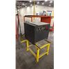 Image 3 : ENFORCER SCR ENERSYS INDUSTRIAL BATTERY CHARGER WITH YELLOW STEEL STAND