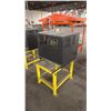 Image 4 : ENFORCER SCR ENERSYS INDUSTRIAL BATTERY CHARGER WITH YELLOW STEEL STAND