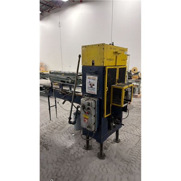 HEISTER BAIL-O-MATIC MODEL C 14L FORMING AND INSERTING WIRE HANDLES MACHINE