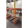 Image 2 : CARNEY INDUSTRIAL BATTERY HANDLING STORAGE RACK - APPROX. 39" ACROSS X 43" WIDE X 54" HIGH