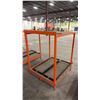 Image 4 : CARNEY INDUSTRIAL BATTERY HANDLING STORAGE RACK - APPROX. 39" ACROSS X 43" WIDE X 54" HIGH