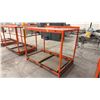 Image 2 : CARNEY INDUSTRIAL BATTERY HANDLING STORAGE RACK - APPROX. 64" ACROSS X 43" WIDE X 54" HIGH