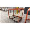 Image 2 : CARNEY INDUSTRIAL BATTERY HANDLING STORAGE RACK - APPROX. 64" ACROSS X 43" WIDE X 54" HIGH