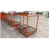 Image 4 : CARNEY INDUSTRIAL BATTERY HANDLING STORAGE RACK - APPROX. 64" ACROSS X 43" WIDE X 54" HIGH