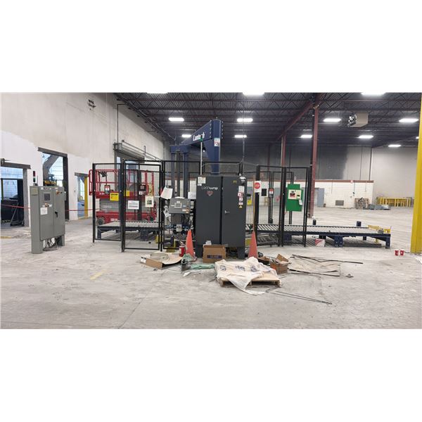 LANTECH LEANWRAP WRAPPING WITH PALLET-GRIP LOAD LOCKING SYSTEM COMES WITH APPROX.24FT X 5FT