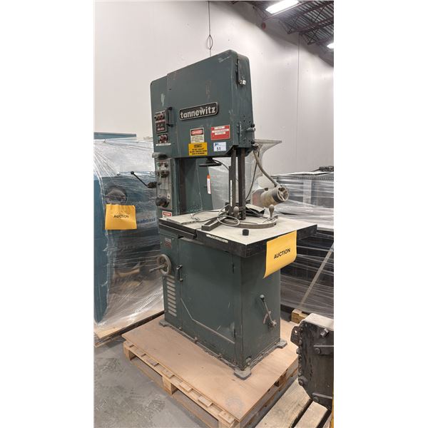 TANNEWITZ MODEL T-500 VERTICAL METAL CUTTING BAND SAW