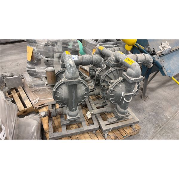 PALLET OF 3 INDUSTRIAL PUMPS