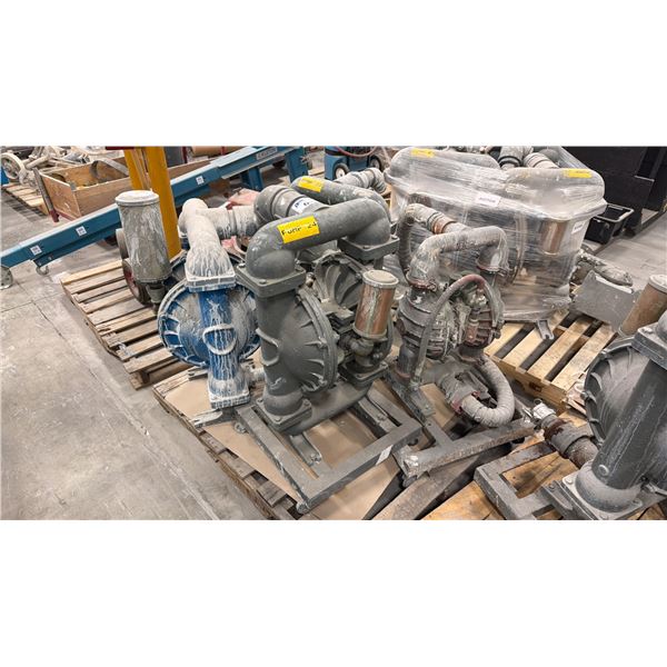PALLET OF 4 INDUSTRIAL PUMPS
