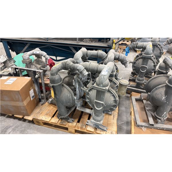 PALLET OF 4 INDUSTRIAL PUMPS