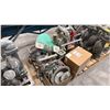 Image 2 : PALLET OF 1 INDUSTRIAL PUMP AND ASSORTED PUMP PARTS