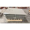 Image 1 : GROUP OF 4 CHECKER-PLATE METAL SCALE PLATFORMS - APPROX. 40" X 48"