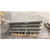 Image 2 : GROUP OF 4 CHECKER-PLATE METAL SCALE PLATFORMS - APPROX. 40" X 48"