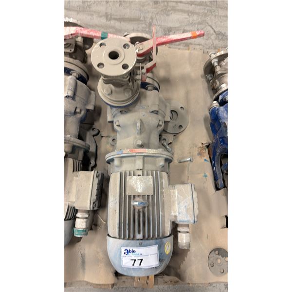 ELECTRIC MOTOR WITH INNOMAG U-MAG PUMP