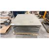 Image 1 : GROUP OF 4 CHECKER-PLATE METAL SCALE PLATFORMS - APPROX. 40" X 48"