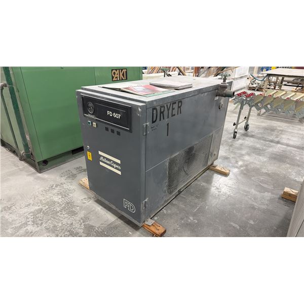 ATLAS COPCO MODEL FD607 INDUSTRIAL COMPRESSED AIR DRYER