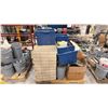 Image 2 : PALLET OF ASSORTED PLASTIC ORGANIZER BINS