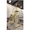 Image 2 : MOBILE WAREHOUSE STEPS - APPROX. 7 1/2FT TO STANDING PLATFORM (YELLOW)