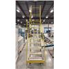 Image 3 : MOBILE WAREHOUSE STEPS - APPROX. 7 1/2FT TO STANDING PLATFORM (YELLOW)