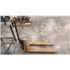 Image 2 : LIFTRITE 5500 LBS. CAPACITY NARROW AISLE PALLET JACK (YELLOW)