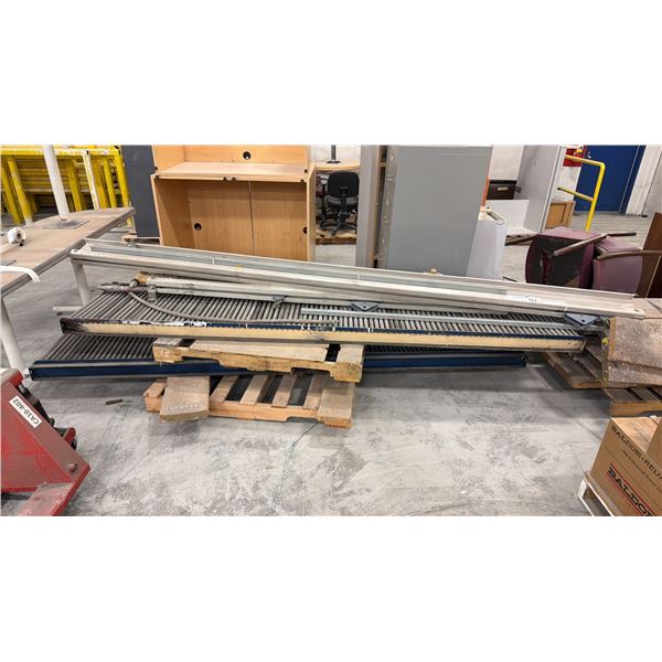 2 - 10FT X 2FT ROLLER CONVEYER SECTIONS